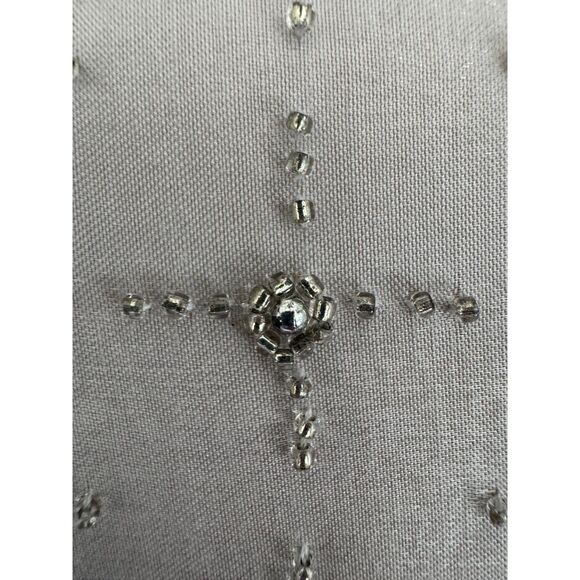 Chic 1980s La Regale Crystal Satin Clutch - Picture 8 of 10